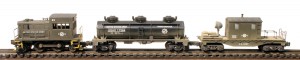 (Photo No. 2911)SET DEMO NO.11, L-41USA, SC3B.USA_3-D Tank Car, CAB2-FC1.2USA w/Searchlight Set~1