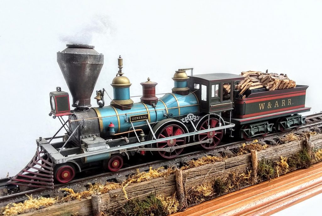 American Civil War “General” & Freight Car