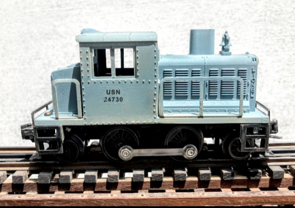 US Navy 30-Ton Turbine Switcher USN 24730(from Lionel-51USN)_Operates on 3-Rail “O”Gauge track  • Available Today • (CTN 3)